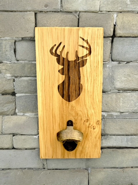 Stag bottle opener